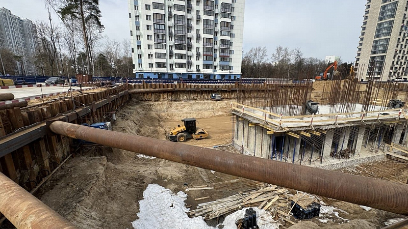 Жилой дом с приспособлением подземной автостоянки под защитное сооружение (ЗСГО) 2 этап